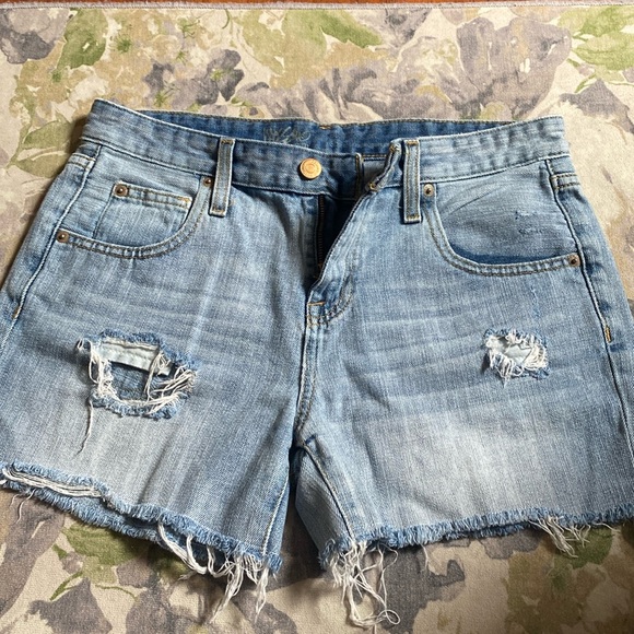 Bundles short jeans Monsino denim size 2/26 and refuge short size 2 - Picture 2 of 8